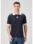 Lacivert Organik Pamuk T-Shirt 1