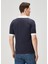 Lacivert Organik Pamuk T-Shirt 4