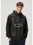Siyah Kapüşonlu Sweatshirt 1