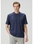 Lacivert Logo Detaylı T-Shirt 1