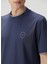 Lacivert Logo Detaylı T-Shirt 5