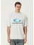 Beyaz Logo Baskılı T-Shirt 1