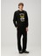 Siyah Logo Nakışlı Sweatshirt 2