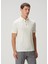 Beyaz Polo Yaka Yün T-Shirt 3