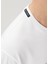 Beyaz Logo Desenli T-Shirt 6