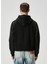 Siyah Kapüşonlu Sweatshirt 4