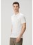 Beyaz Logo Baskılı T-Shirt 3