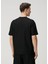 Siyah Logo Nakışlı T-Shirt 4