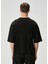 Siyah Triko Garnili Cepli T-Shirt 4