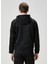 Siyah Kapüşonlu Scuba Sweatshirt 4