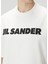 Kırık Beyaz Logo Baskılı T-Shirt 5