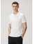 Beyaz Polo Yaka T-Shirt 1