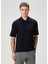Lacivert Polo Yaka T-Shirt 1