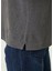Gri Polo Yaka Keten T-Shirt 6