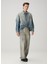 Relaxed Fit Açık Mavi Yıpratmalı Denim Gömlek 2