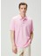 Pembe Polo Yaka T-Shirt 1