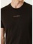 Kahverengi Logo Nakışlı T-Shirt 5
