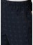 Loose Fit Weave Koyu Mavi Pantolon 4