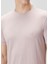 Pembe Logo Nakışlı T-Shirt 5