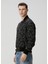 Siyah Logo Desenli Bomber Mont 3