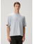 Typo Summer Açık Mavi Organik Pamuk T-Shirt 3
