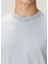 Typo Summer Açık Mavi Organik Pamuk T-Shirt 5