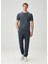 Koyu Gri Yün Jogger Pantolon 1