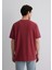 Baskılı Bordo Tişört 0612629-70423 5