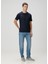 Lacivert Ipek T-Shirt 2