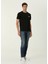 Siyah Logo Detaylı T-Shirt 2