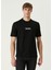 Siyah Logo Detaylı T-Shirt 3