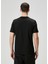 Siyah Logo Nakışlı T-Shirt 4