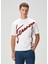 Beyaz Bordo T-Shirt 1