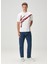 Beyaz Bordo T-Shirt 2