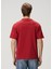 Kırmızı Figür Detaylı Slogan Baskılı T-Shirt 4