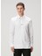 Classic Fit Beyaz Poplin Gömlek 3