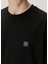 Siyah Logo Detaylı T-Shirt 5