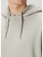 Gri Kapüşonlu Sweatshirt 5