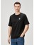 Siyah Organik Pamuk T-Shirt 1