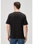 Siyah Organik Pamuk T-Shirt 4