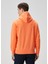 Turuncu Logo Nakışlı Sweatshirt 4