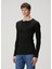 Siyah Uzun Kollu T-Shirt 3