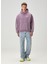 Medium Fit Political Campaign Kapüşonlu Sweatshirt 2