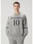 Dna Gri Logo Detaylı Sweatshirt 1