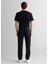 Siyah Regular Fit Erkek Pantolon 2