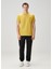 Regular Fit Ringer Sarı T-Shirt 2