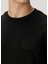 Siyah Logo Nakışlı Sweatshirt 5
