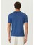 Koyu Mavi Keten T-Shirt 4