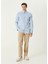 Classic Fit Açık Mavi Poplin Gömlek 2