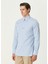 Classic Fit Açık Mavi Poplin Gömlek 3
